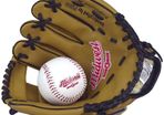 Midwest Baseball Glove & Ball