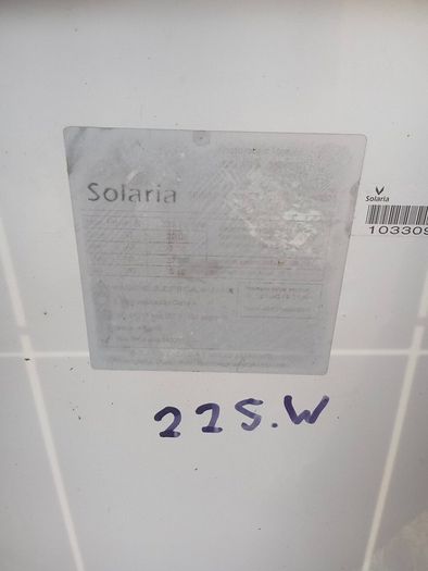 225W solar panels