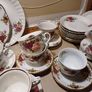 Vintage Rose Design Teaset Image 5