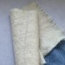 Wide mohair wool scarf Image 5