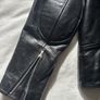 Men's Leather Biker Jacket Image 10
