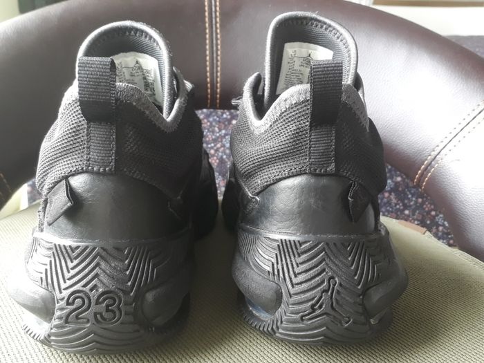 Nike Junior Stay Loyal 23 triple black shoes UK5