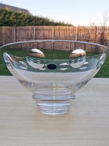 Bohemia glass big bowl