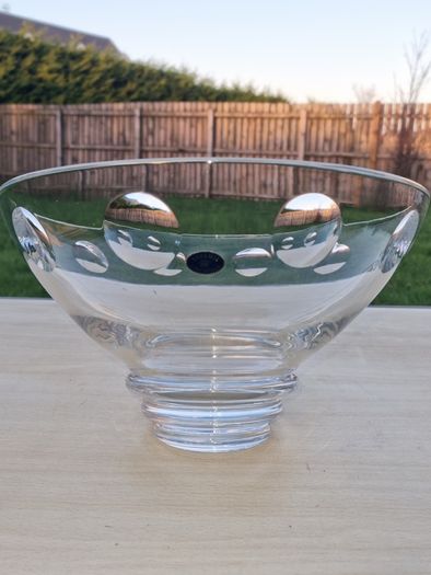 Bohemia glass big bowl