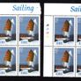 2001 Ireland Sailing Commemorative Stamps Plate 1A1A1A1A & 1B1B1B1B (6 blocks)Mint Never Hinged (MNH). Image 3