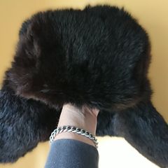 vintage fur hat
