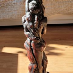 "Body and Soul" candle of 2 lovers