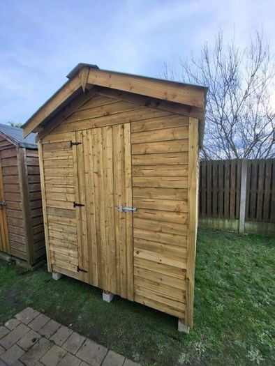 Premium Rustic Timber Garden Sheds | Steel Roof