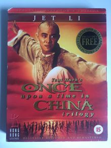 Once Upon A Time In China (Jet Li) Trilogy Boxset 1991-1993 [Movie DVD]