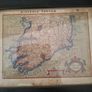 2 x genuine antique 17th century maps of ireland north and south Image 2