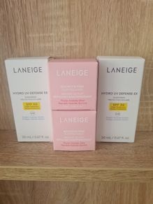 Laneige hydro uv defence ex sunscreen protection solaire spf 50 20ml 5e Bouncy cream 25g  9e. All for 26e