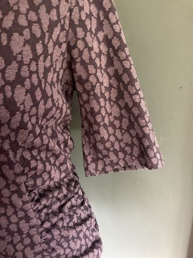 Hobbs Figure Hugging Dress with  Ruching on both sides - Size 12