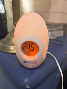 Tommee Tippee Gro Egg Baby Thermometer and Night Light