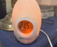 Tommee Tippee Gro Egg Baby Thermometer and Night Light