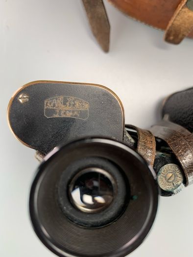 Antique Carl Zeiss Jena Telact 8x binoculars