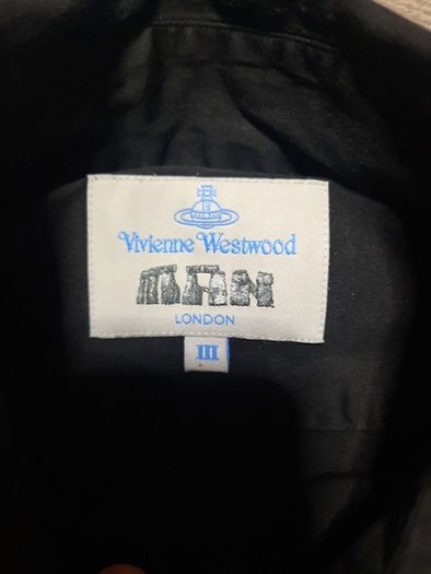 Vivien Westwood man's fitted black shirt