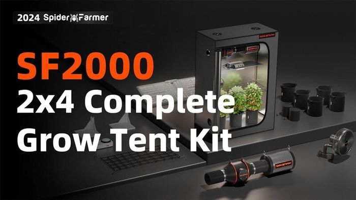 Spider Farmer SF2000 301H EVO 2x4 Grow Kit 2024