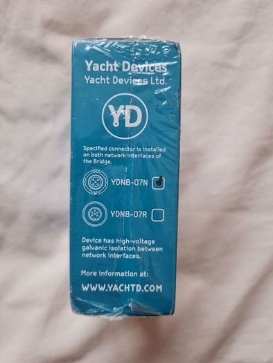 Yaught devises NMEA 2000 Bridge Unifies two physical networks Into a single network brand new