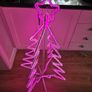 Christmas Tree neon pink Image 4