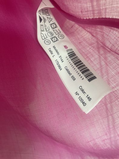 Massimo Dutti Fine Linen Blouse size L