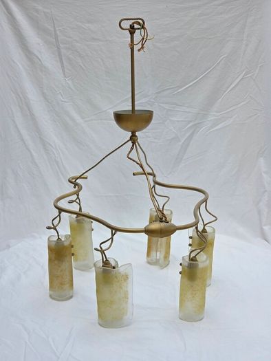 Sil Lux 6 Light Chandelier + Wall Lights