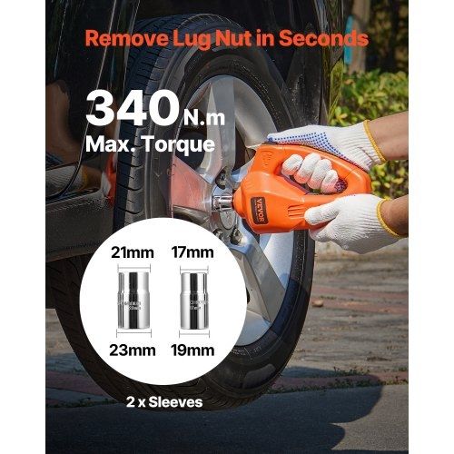 Electric Car Jack, 5 Tons /11000 lbs, Electric Scissor Jack with Built-In Inflator, 12V Tire Change Replacement with Electric Impact Wrench & LED Light