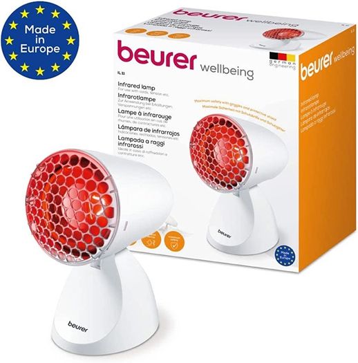 Infrared Heat Lamp | Warm, soothing infrared light | Helps ease muscle aches and joint stiffness | Speed recovery from the common cold | Improve complexion | With 5 angles of inclination (FREE POSTAGE)