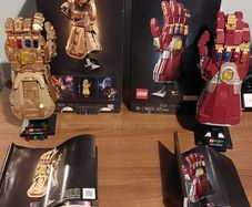 Lego Marvel Infinity Gauntlets 76191 & 76223