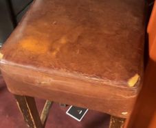 Traditional old pub stools