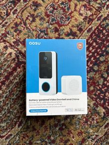 Brand New AOSU Video Battery Powered Doorbell SE + Chime (Sealed)
