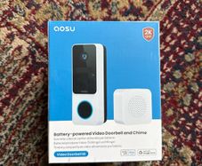 Brand New AOSU Video Battery Powered Doorbell SE + Chime (Sealed)