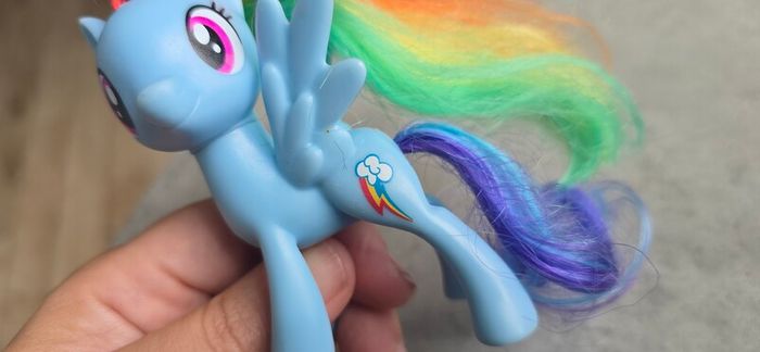 Rainbow Dash Reboot Brushable 3 inch G4 My Little Pony 2016
