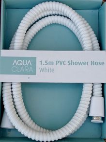1.5m PVC Shower Hose, New