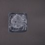 Vintage Ingrid Glasshutte Crystal Ice Block Vase Image 3