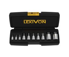 Lexivon Xzn Triple Square Spline Bit, Size M4 M5 M6 M8 M10 M12 M14 M16 M18