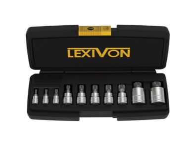 Lexivon Xzn Triple Square Spline Bit, Size M4 M5 M6 M8 M10 M12 M14 M16 M18