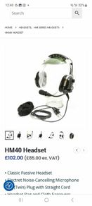 HM 40 headset