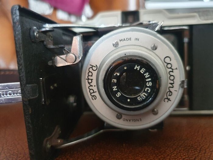 Coronet Rapide Folding Roll Film Camera, c.1950