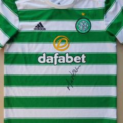 Celtic jersey signed by Martin O'Neill