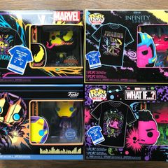 Funko Marvel: Blacklight Pop & T-Shirt (Various Prices)