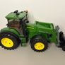 Vintage Bruder John Deere 7930 Tractor (2006) with Front Loader and Tipping Trailer (1998) Image 2