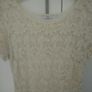 New Look Cream Lace top Image 2