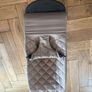 Babybjorn Bouncer Bliss Woven Classic Quilted in Sand Colour Image 2