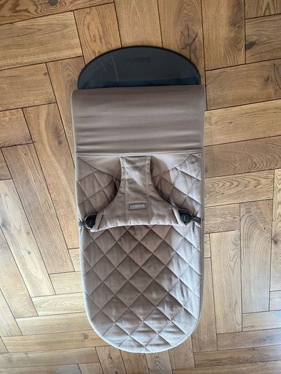 Babybjorn Bouncer Bliss Woven Classic Quilted in Sand Colour