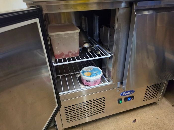 Commercial fridge Pizza oven