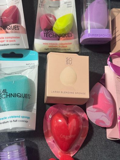Different brand brand new makeup sponges