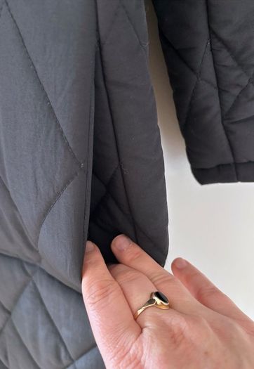 Bash Bazile black coat