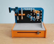 Wooden Toy Tool Bench / Workbench FERREX