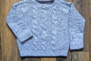 F&amp;F Boys Cable Knit Jumper Size 2-3 yrs