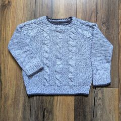 F&F Boys Cable Knit Jumper Size 2-3 yrs